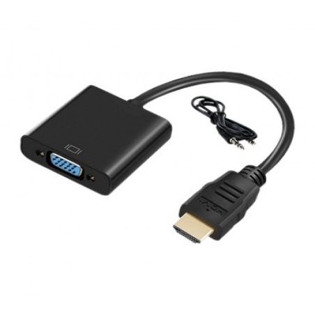تبدیل HDMI TO VGA صدا دار V-NET