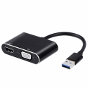 تبدیل یو اس بی به اچ دی وی جی ای, USB TO HDMI VGA ADAPTER