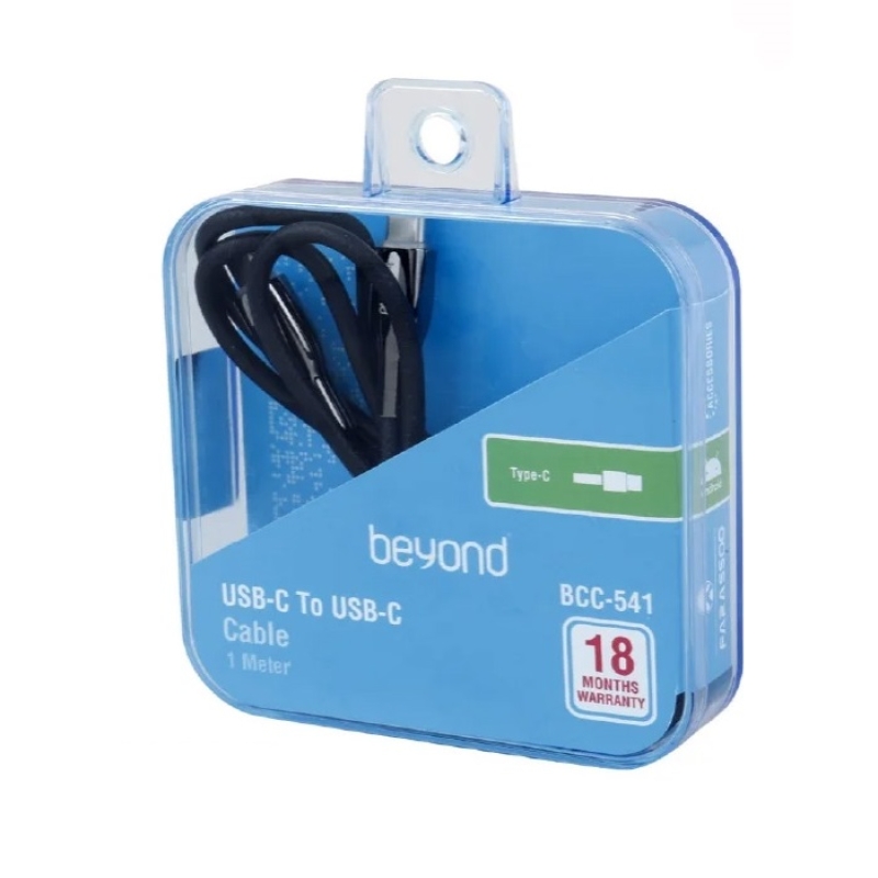 خرید عمده کابل دوسر تایپ سی بیاند مدل BCC541 ,خرید همکاری کابل تایپ سی به تایپ سی بیاند