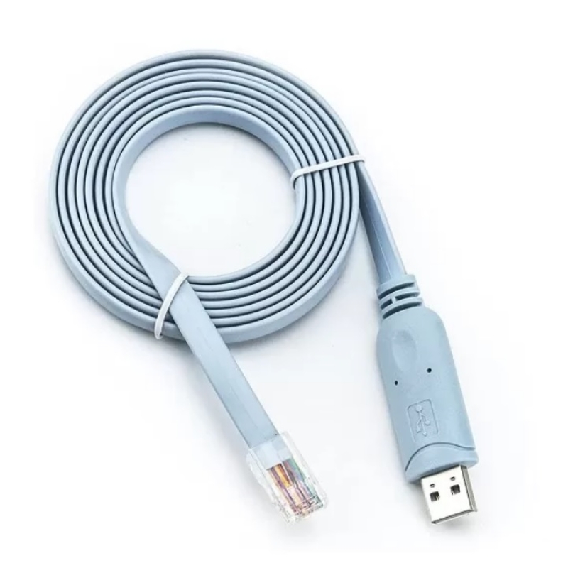خرید عمده کابل کنسول روتر سیسکو اصلی, قیمت کابل سیسکو usb to rj 45 original ,کابل یو اس بی به شبکه