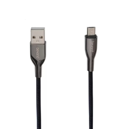 خرید عمده کابل شارژ میکرو یو اس بی بیاند مدل BA-578 رنگ مشکی black, کابل usb to micro usb ba578,