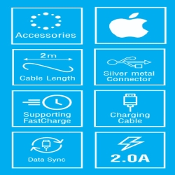 کابل لایتنینگ بیاند دو متری 316,beyond lightning cable
