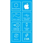 کابل شارژ لایتنینگ دو متری بیاند مدل BA-316