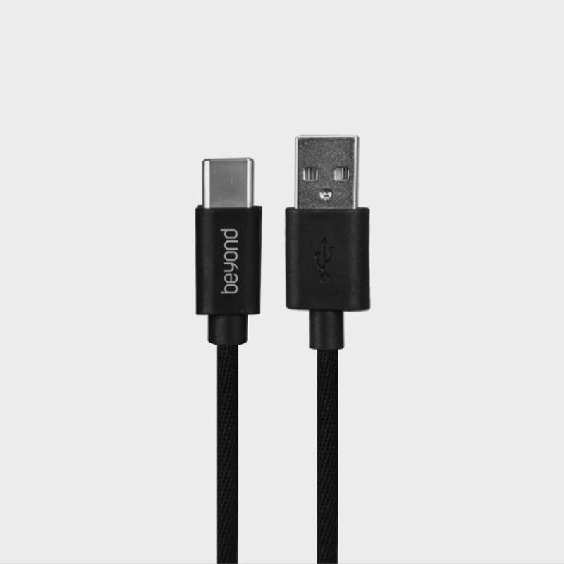 پخش عمده کابل شارژ  تایپ سی بیاند مدل BA323 سی سانتی,قیمت خرید همکاری کابل type c beyond ba323