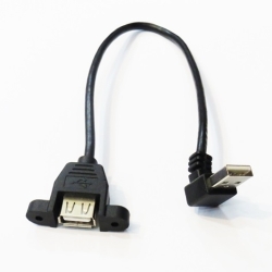 کابل افزایش USB پیچ خور 30 سانت