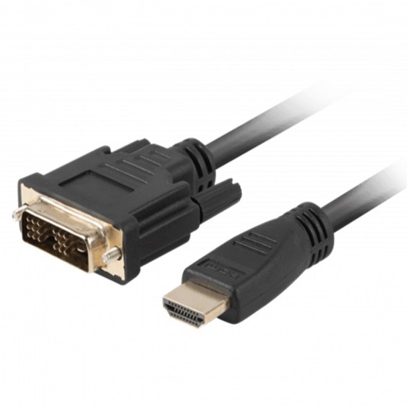 خرید عمده کابل HDMI TO DVI-I , کابل تبدیل تصویر HDMI به  DVI-I منصار, کابل تبدیل HDMI به DVI-I برند Mansar