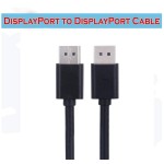 کابل دوسر دیسپلی پورت دو سر نر یک متری