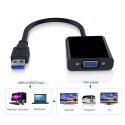 مبدل usb 3.0 به vga, اداپتور usb 3.0 به vga, قیمت عمده کابل مبدل usb 3 به vga