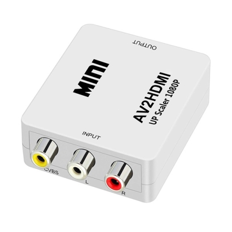 خرید عمده مبدل AV به HDMI برند MINI, خرید عمده مبدل AV TO HDMI, خرید عمده مبدل ای وی به اچ دی ام آی مینی