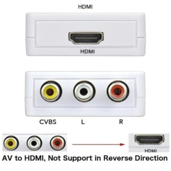 مبدل AV به HDMI مدل Mini مارک منصار