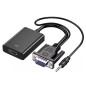 تبدیل VGA به HDMI با صدا مارک منصار