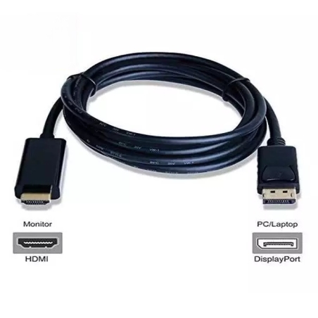 کابل تبدیل DP به HDMI کیفیت 4K طول 1.8 متری مارک منصار