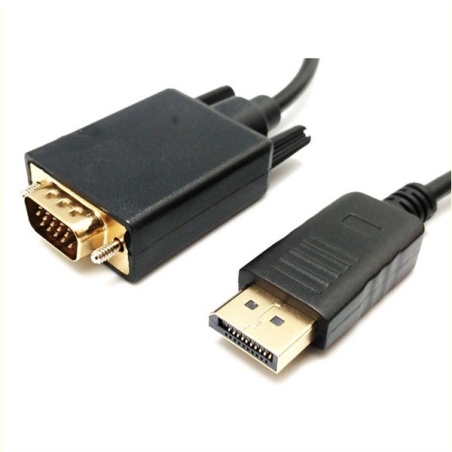 خرید عمده کابل تبدیل displayport به vga,خرید عمده کابل تبدیل displayport به vga به طول 1.8m, خرید عمده تبدیل dp به vga