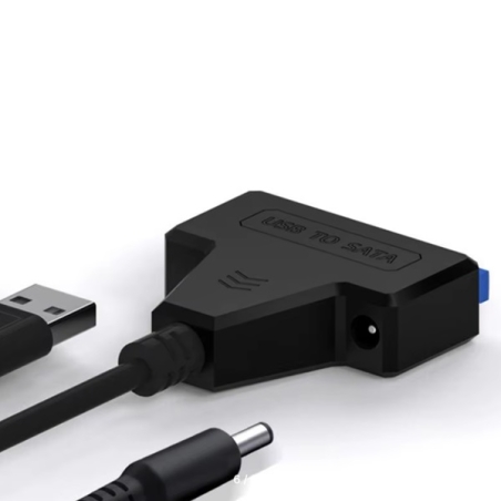 کابل تبدیل USB3 به ساتا با پورت ورودی آداپتور