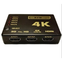 سوئیچ 5 به 1 اچ دی ام آی کنترل دار مارک دی نت