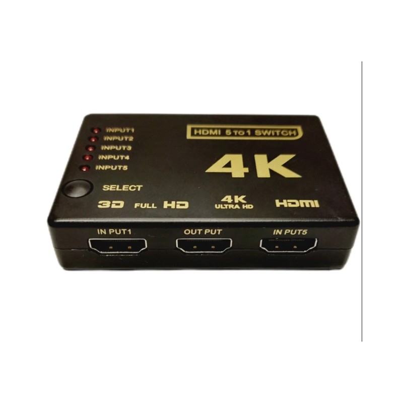 سوئیچ 5 به 1 اچ دی ام آی کنترل دار مارک دی نت