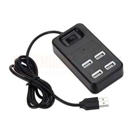 هاب 4 پورت USB2 کابل بلند مدل 1601 مارک منصار