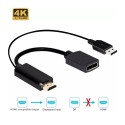 خرید عمده تبدیل HDMI به دیسپلی ماده ,قیمت تبدیل دیسپلی پورت ماده به HDMI نر مارک منصار