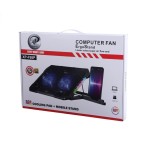 فن زیر لپ تاپ اکس پی مدل F98 به همراه هلدر گوشی