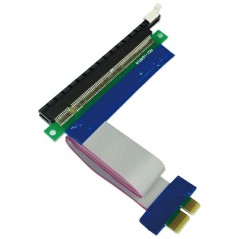 کابل تبدیل فلت رایزر کارت گرافیک PCI EXPRESS 1X به 16X