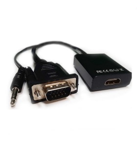 مبدل VGA To HDMI برای انتقال تصاویر کامپیوتر های قدیمی