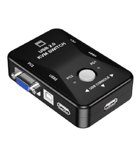 کی وی ام سوئیچ دو پورت وی جی ای مارک منصار