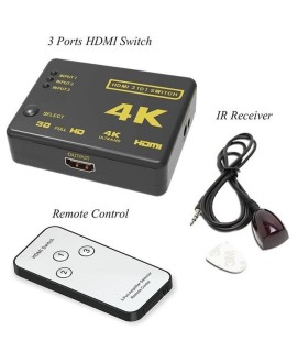 سویچ اچ دی ام آی سه پورت کنترل دار مارک منصار