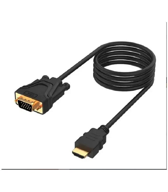 خرید عمده کابل تبدیل  اچ دی ام آی به وی جی ای hdmi To Vga  مارک منصار