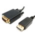 کابل تبدیل دیسپلی پورت به وی جی ای برای اتصال به نمایشگر های قدیمی
