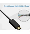 کابل تبدیل دیسپلی پورت به HDMI باکیفیت 4K مارک منصار