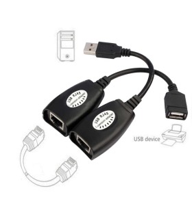 فروش عمده افزایش طولUSB از طریق کابل شبکه تا 50 متر