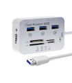 هاب 7 پورت USB3 کمبو فلزی مارک منصار