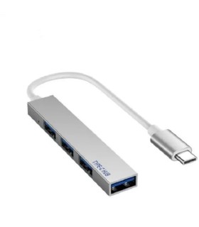 خرید عمده هاب 4پورت تایپ سی به USB مارک منصار