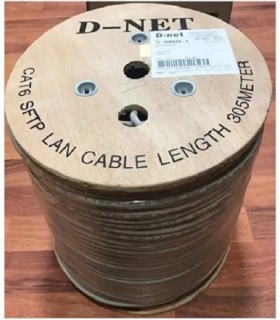 خرید عمده کابل شبکه CAT6 SFTP CCA048 دو جکت اوت دور دی نت