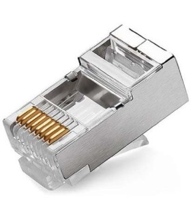 فروش عمده کانکتور شبکه RJ45 فلزی , قیمت سوکت شبکه فلزی RJ45