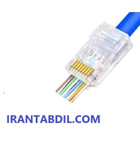 پخش عمده کانکتور شبکه UTP RJ45 برای اتصال کابل شبکه