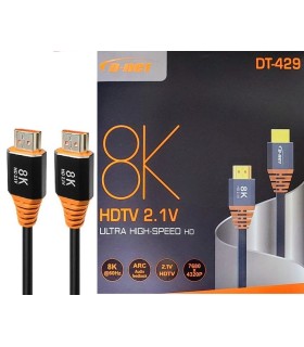 قیمت همکاری کابل اچ دی ام آی 8k 15 متری دی نت با کیفیت بالا