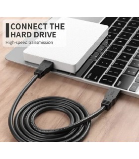 فروش عمده کابل Link یو اس بی تری 1.5 متر دی نت