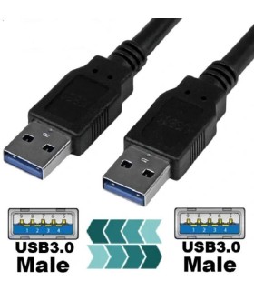 خرید عمده کابل لینک USB3 یک و نیم متری دی نت