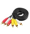 کابل 3 به 3 RCA پنج متری دی نت