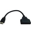 تبدیل یک به دو HDMI دی نت