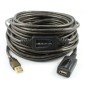 کابل افزایش طول USB ده متری برد و شیلدار مارک دی نت