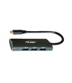 هاب تایپ سی USB3 چهار پورت مدل DT430 مارک دی نت