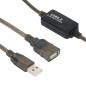 کابل افزایش طول USB پانزده متری برد و شیلدار مارک دی نت