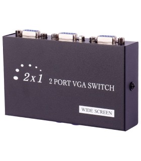 اتصال دو دوربین به یک مانیتور , پخش عمده سوئیچ دو پورت VGA دی نت
