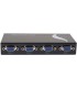 اتصال 4 دستگاه به پورت VGA به یک نمایشگر , پخش عمده سوئیچ 4 پورت VGA کلیددار
