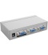 خرید عمده اسپلیتر 1 به 2 دو پورت VGA دی نت 250 مگاهرتز , فروش عمده اسپلیتر یک به دو وی جی ای با آداپتور
