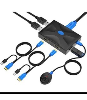 فروش عمده سوئیچ یک به دو کی وی ام اچ دی ام آی دی نت