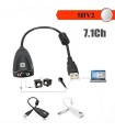 کارت صدا اکسترنال USB 5H V2 کابل دار