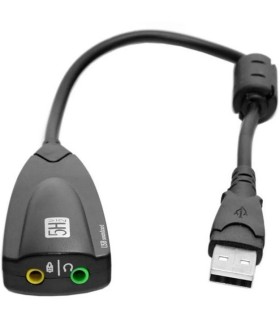 قیمت همکاری کارت صدا اکسترنال یو اس بی 5h با کابل , sound usb 5H